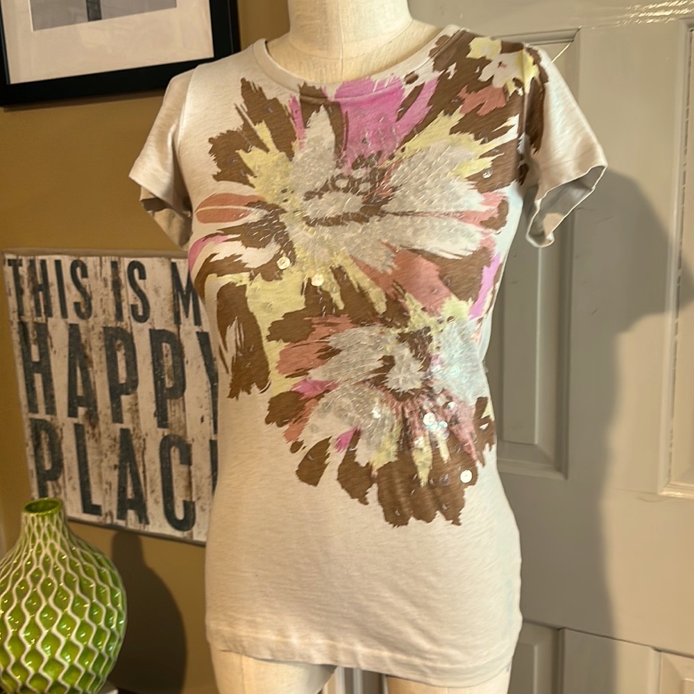 J Crew Sequin TShirt